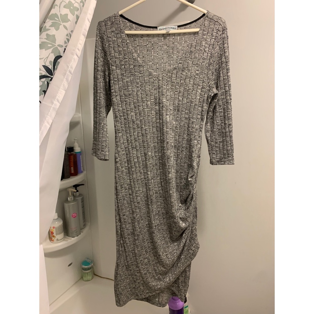 Gray dress